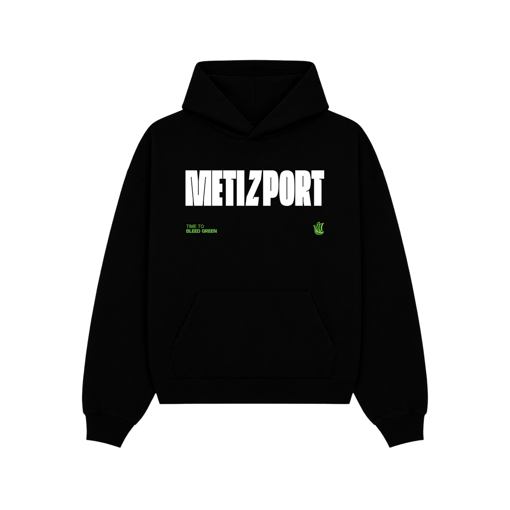 Time to Bleed Green Hoodie