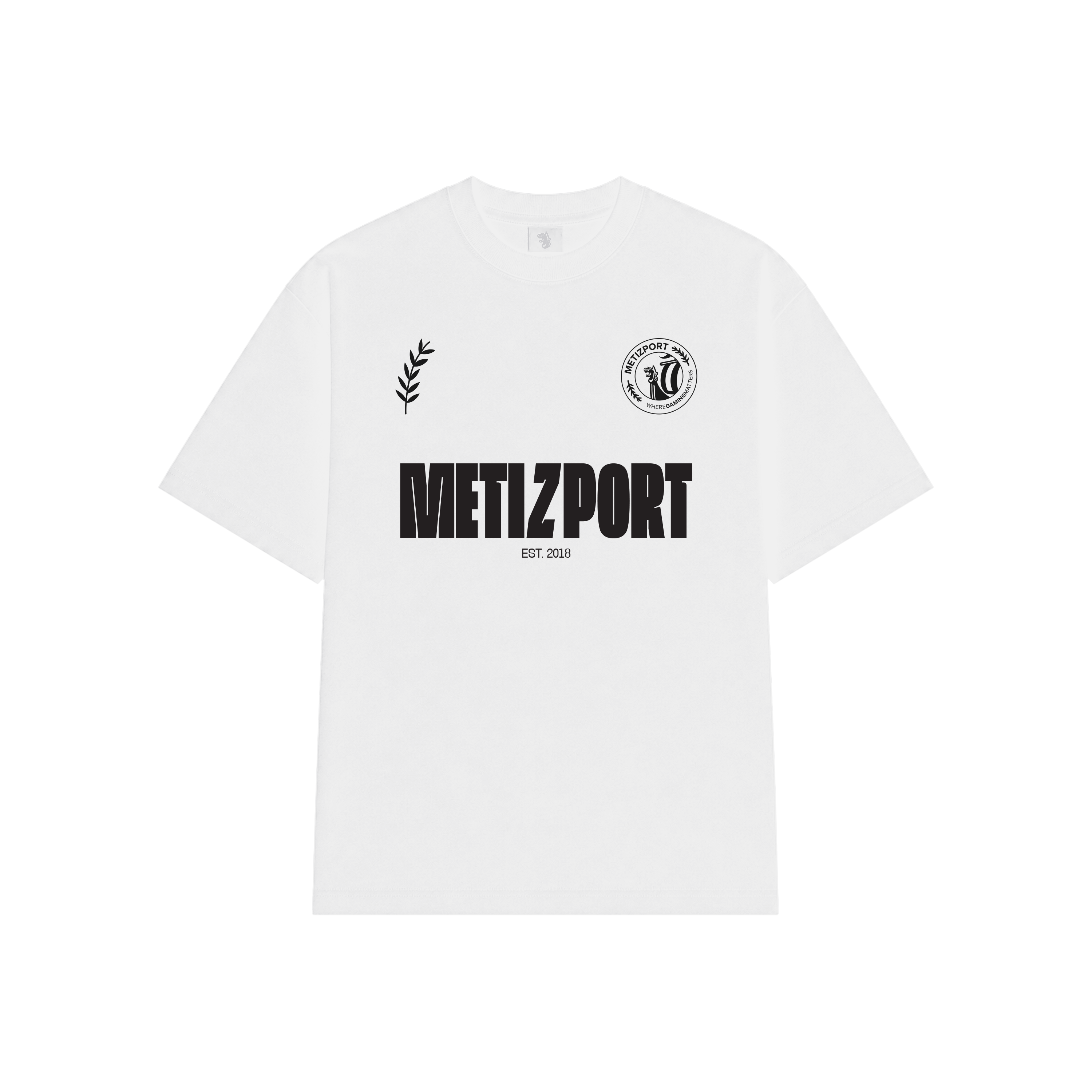 Metizport White Tee