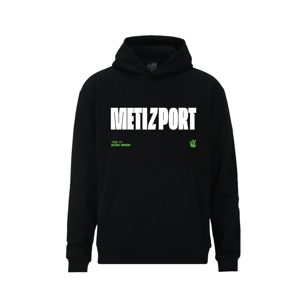 Time to Bleed Green Hoodie
