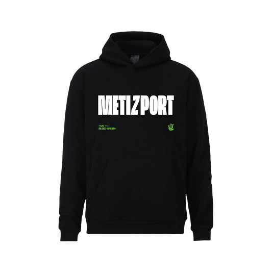 Time to Bleed Green Hoodie